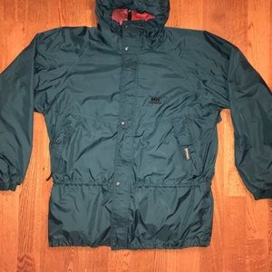 Vintage Helly Hansen packable windbreaker jacket